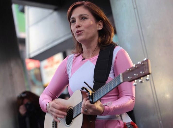 amy-jo-johnson-busking-in-pink-power-ranger-costume