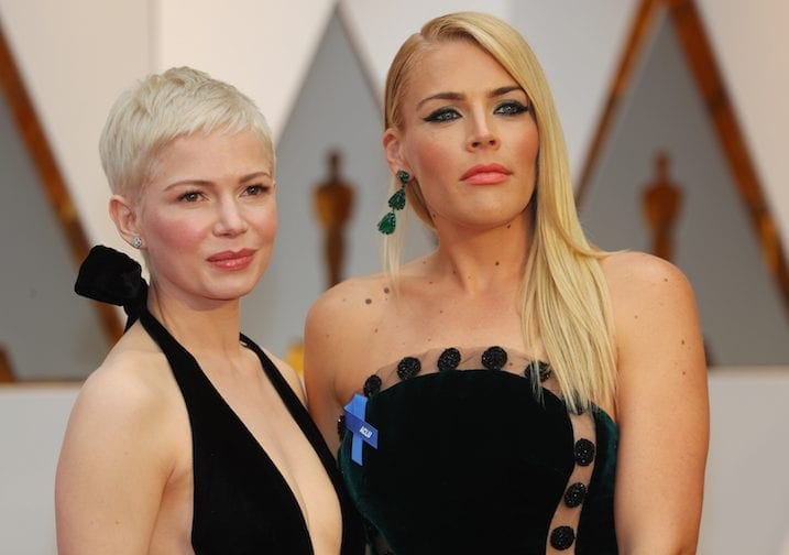busy-philipps-oscars-blue-ribbon-aclu-dress