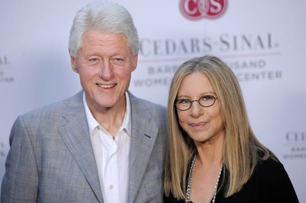 former-us-president-bill-clinton-singer-barbra-streisand-team-charity-event-womens-heart-health
